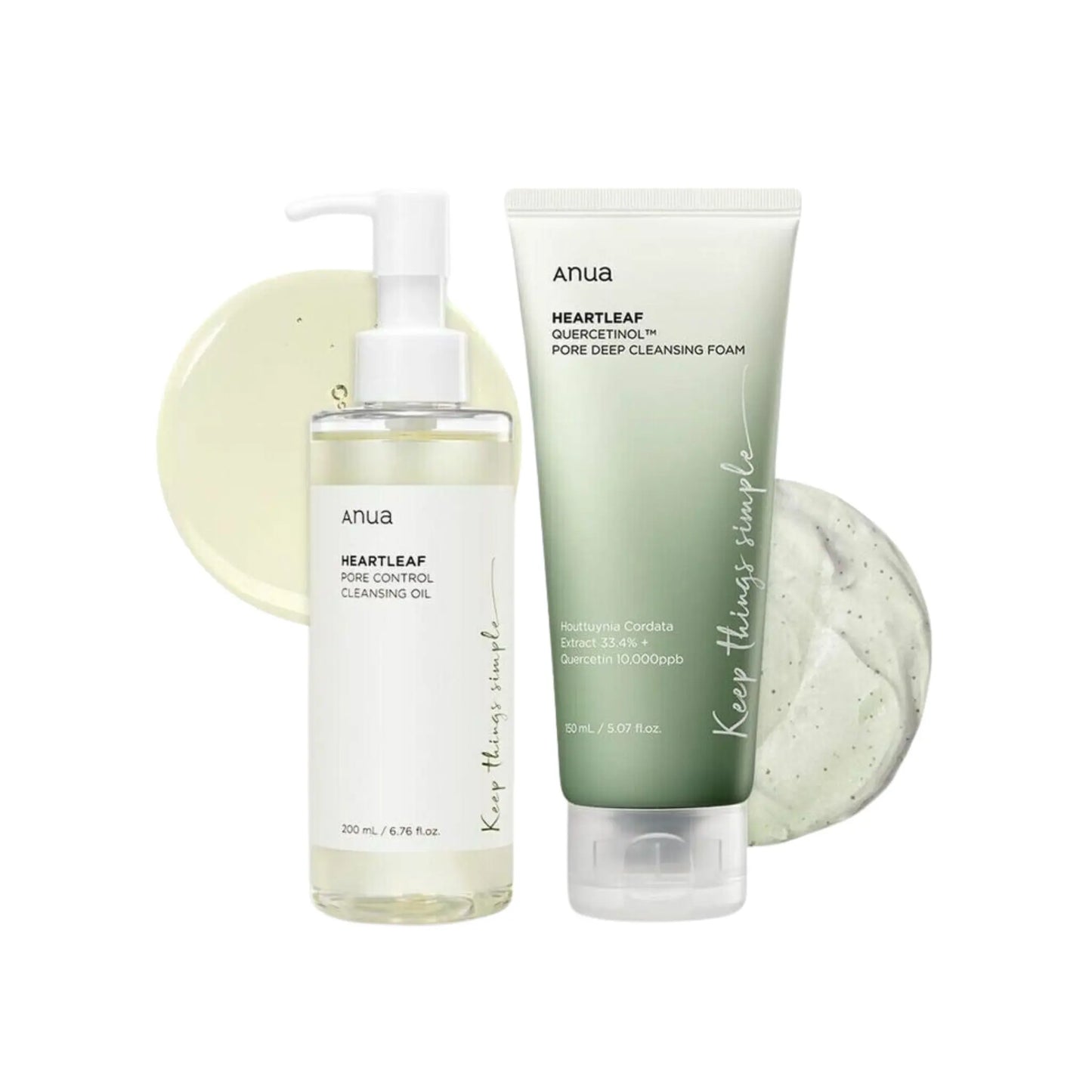 Anua - Duo Nettoyant Purifiant : Douceur & Propreté Profonde VENYSIA