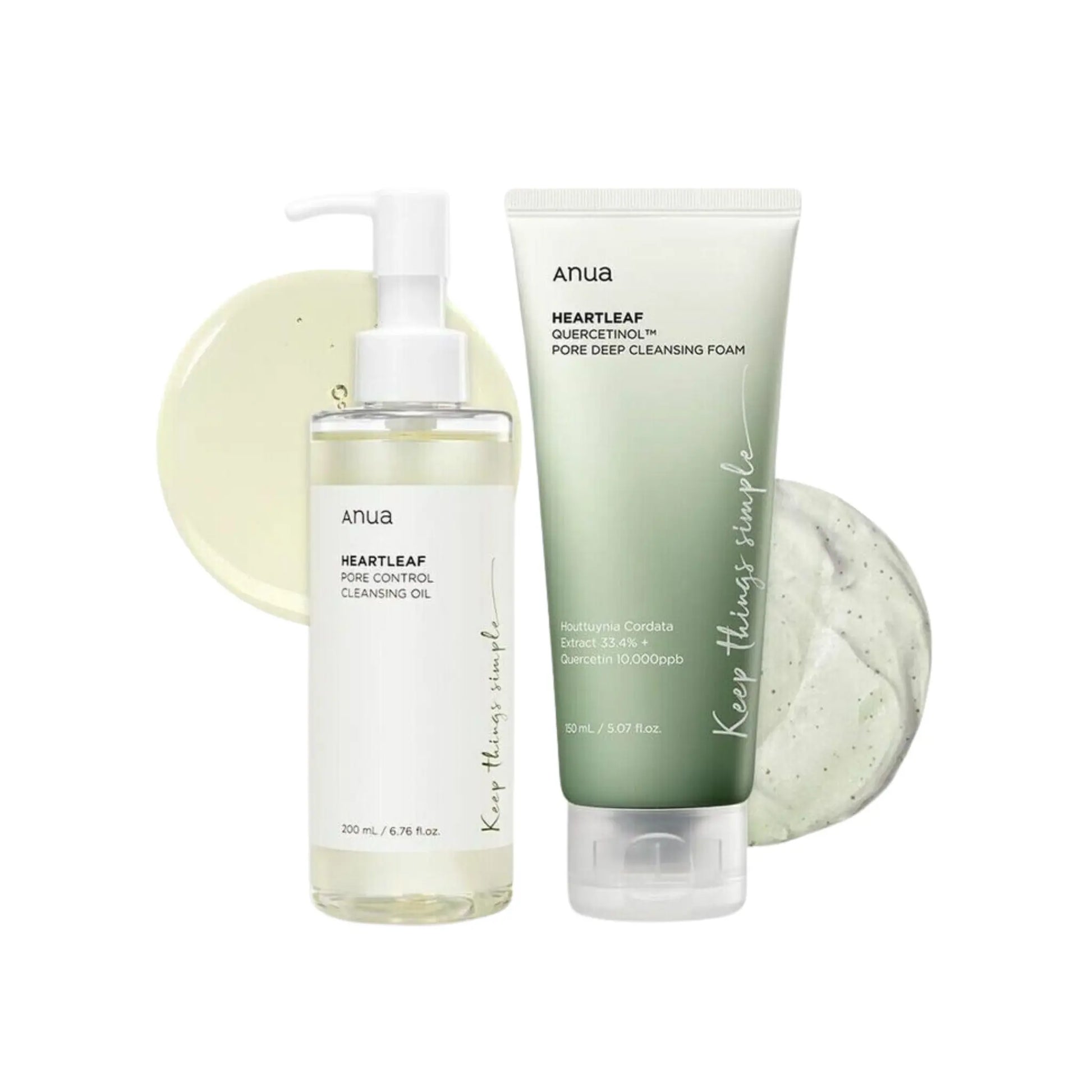 Anua - Duo Nettoyant Purifiant : Douceur & Propreté Profonde VENYSIA