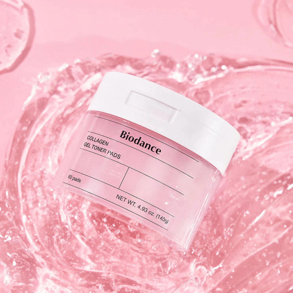 Ingrédients actifs des disques Biodance Collagen Gel Toner Pads