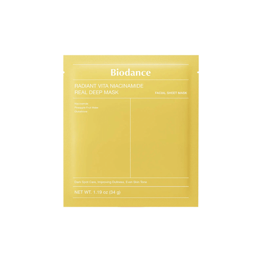 Biodance Radiant Vita Niacinamid Real Deep Maske