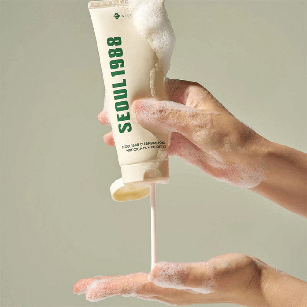 K-SECRET SEOUL 1988 Reinigungsschaum: Pine Cica 1% + Probiotika