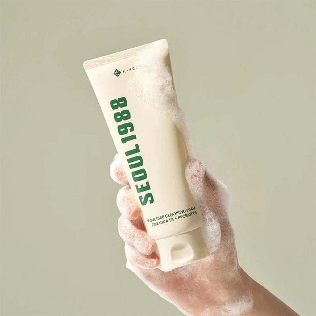 K-SECRET SEOUL 1988 Reinigungsschaum: Pine Cica 1% + Probiotika