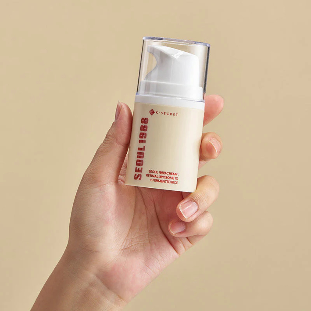 Flacon de la crème K-Secret Seoul 1988 au Rétinal et Riz Fermenté