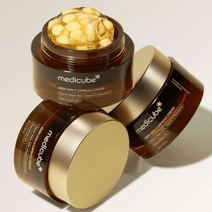 MEDICUBE - Cápsulas de crema reafirmante Deep Vita C - 55 g