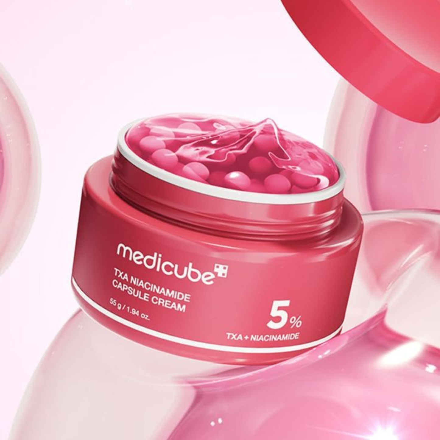 MEDICUBE - TXA Niacinamida Cápsula Crema - Cápsula crema 55g