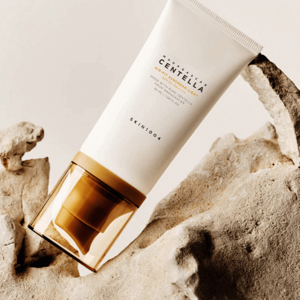 Haute protection solaire minérale de la crème Skin1004 Madagascar Centella