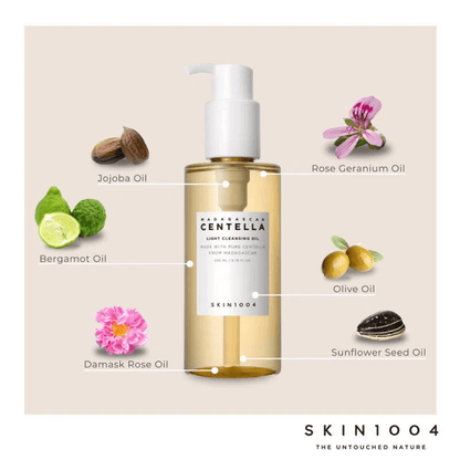 SKIN1004 - Aceite limpiador ligero de centella asiática de Madagascar - 200 ml