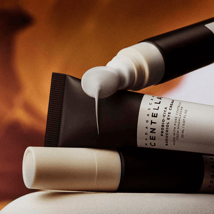 SKIN1004 - Contorno de ojos - Crema para ojos con centella de Madagascar, probiótico, cicatricial y bakuchiol (20 ml)