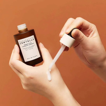 Texture riche et concentrée de l'ampoule intensive Skin1004 Probio-Cica